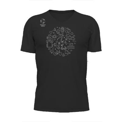 Camisa Algodão Preta